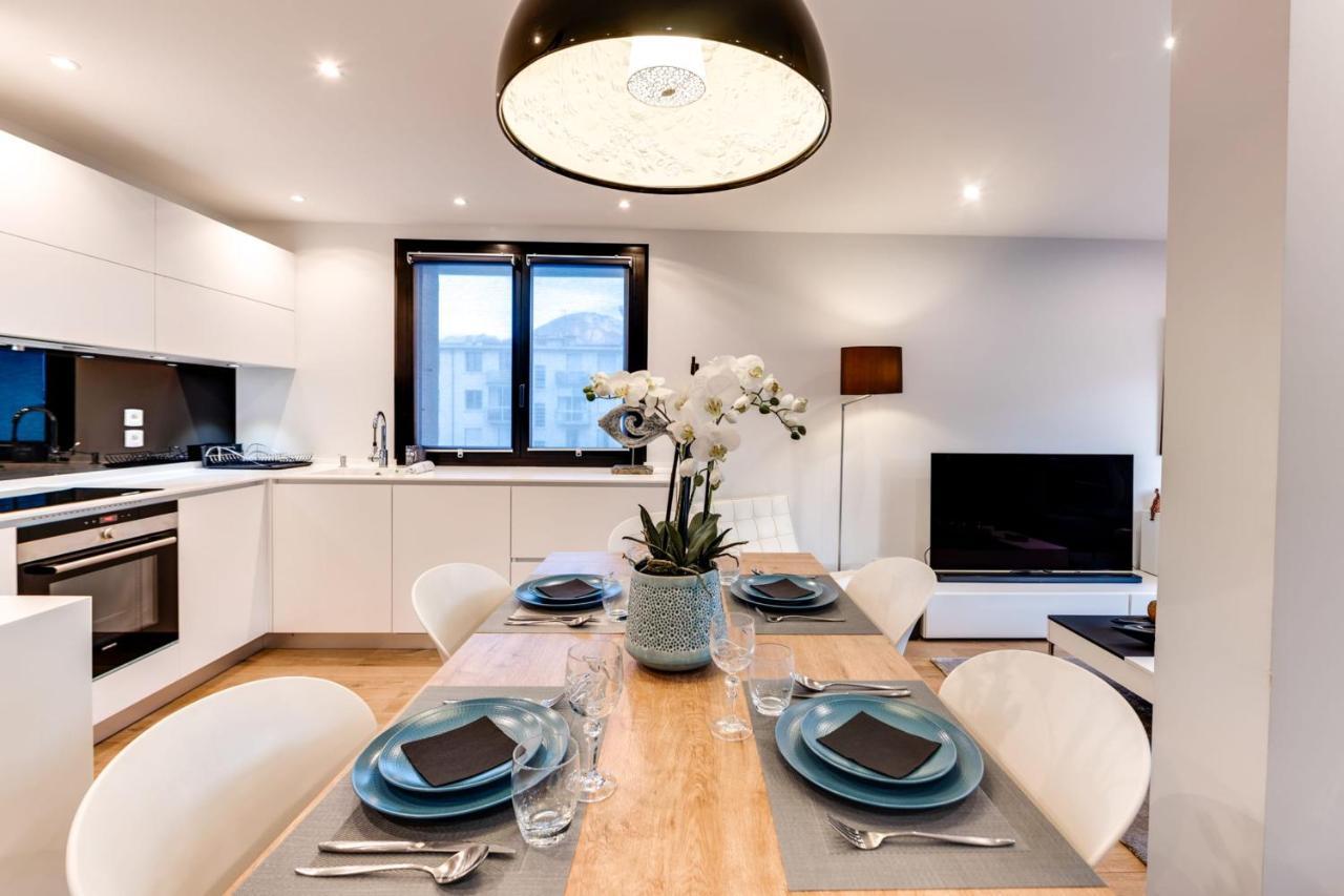 Les Sorbiers - Apartment 2 Bedrooms Top Floor - Parking & Terrace Анси Екстериор снимка