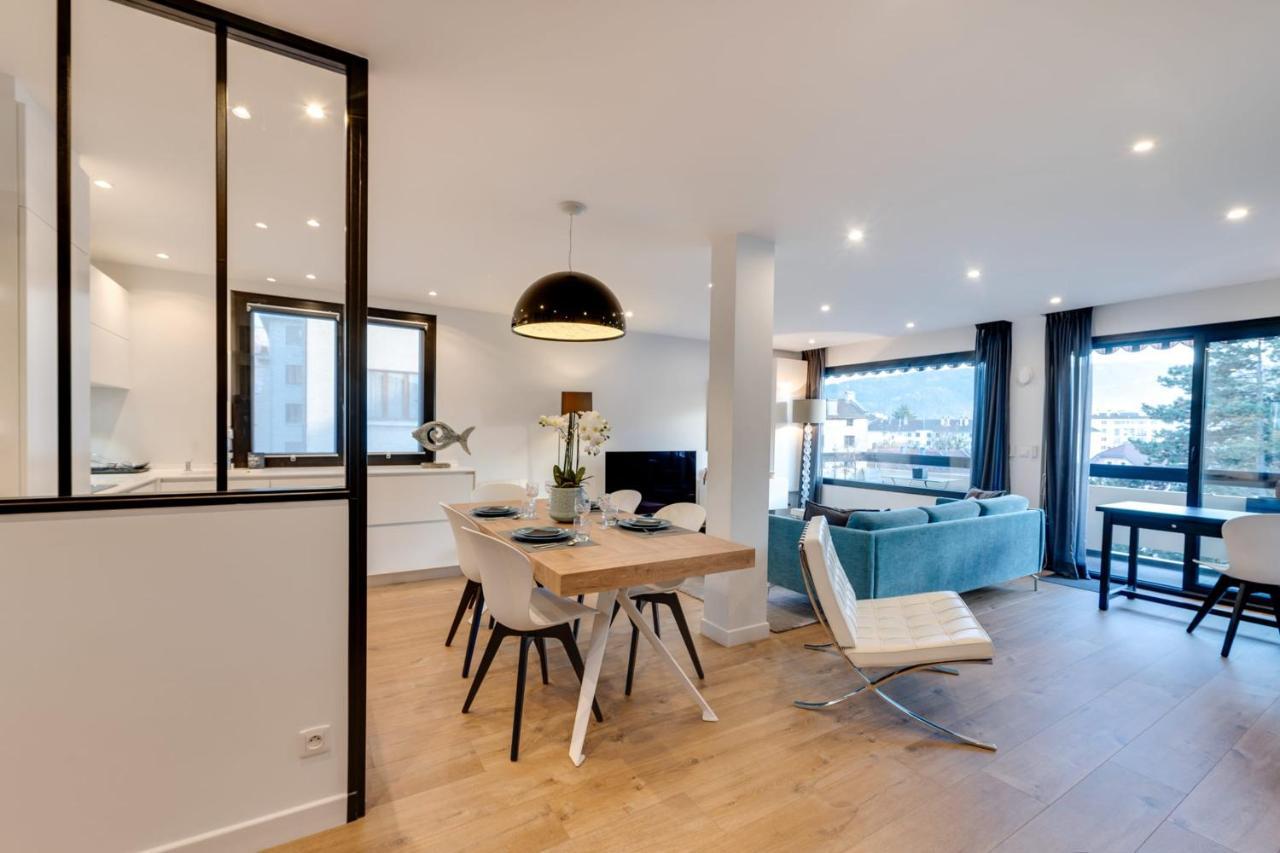 Les Sorbiers - Apartment 2 Bedrooms Top Floor - Parking & Terrace Анси Екстериор снимка