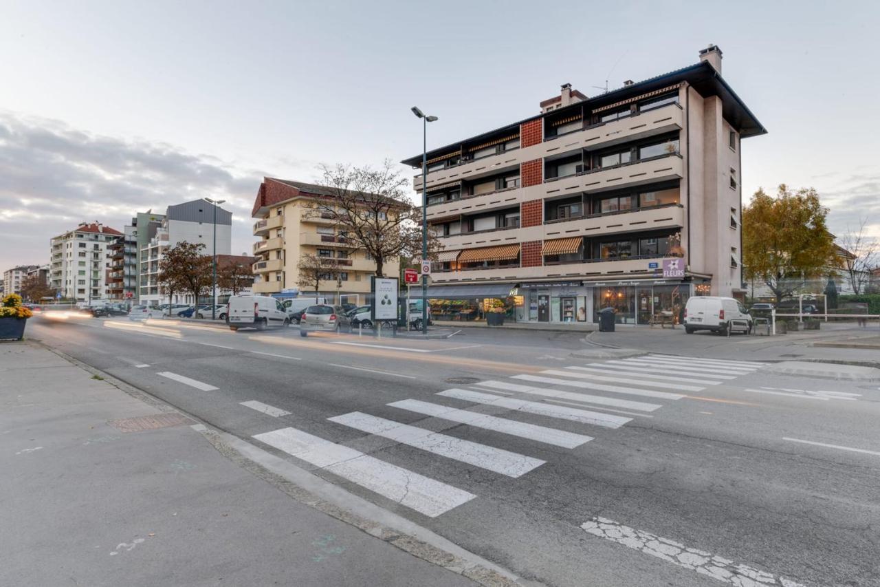 Les Sorbiers - Apartment 2 Bedrooms Top Floor - Parking & Terrace Анси Екстериор снимка